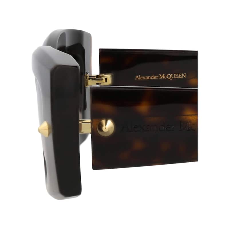 Alexander McQueen Square-Frame Recycled Acetate Sunglasses