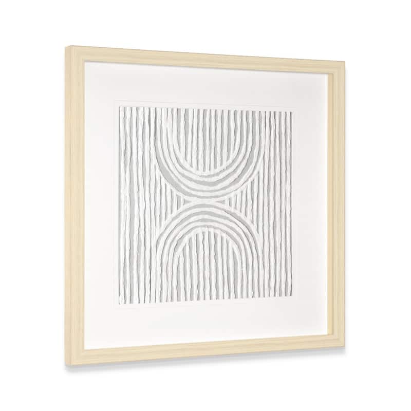 Zinnia 24" x 24" Shadow Box - Zinnia1