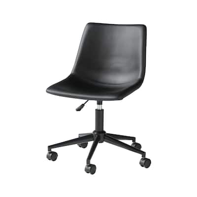 Casual Black Home Office Swivel Desk Chair