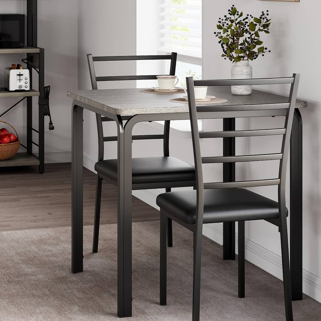  Dining Table for 2, Small Table and Chairs Set of 2