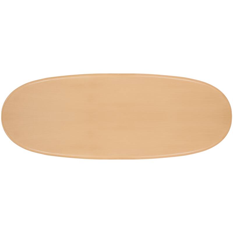 SAFAVIEH Primetta Oval Top Coffee Table - 54 In. W x 24 In. D x 15 In. H - 54Wx24Dx15H