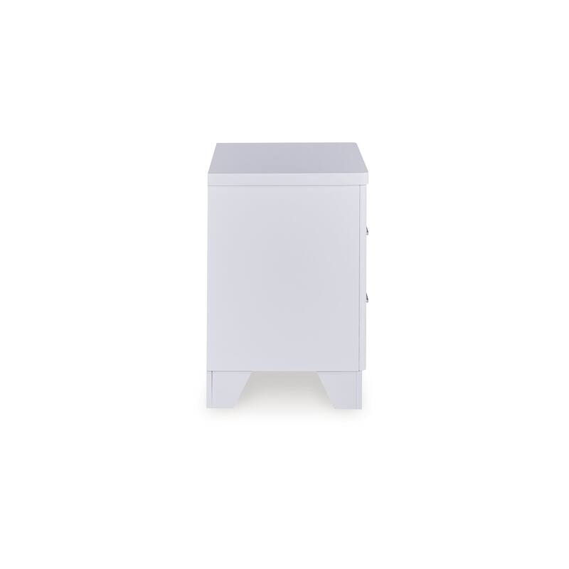 Signature Design by Ashley Stenluxe White Nightstand