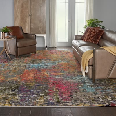 Nourison Celestial Abstract Bohemian Area Rug