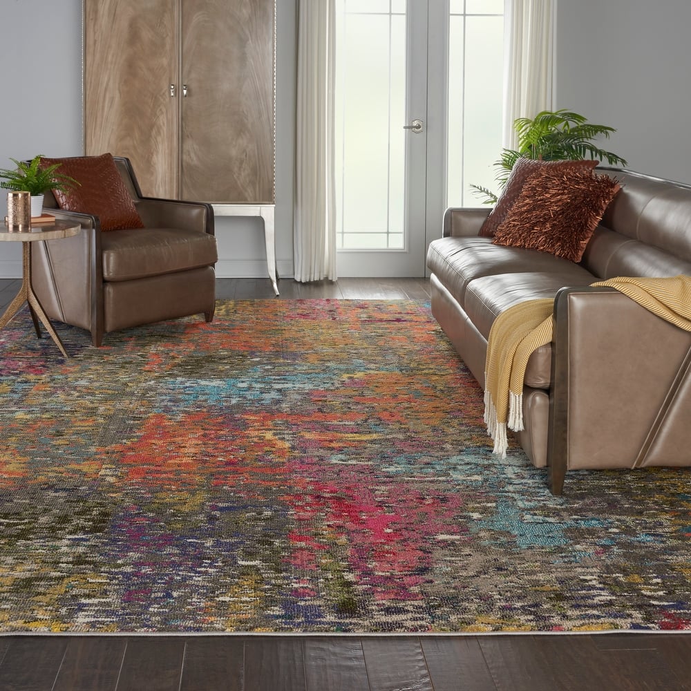 Nourison Celestial Abstract Bohemian Area Rug