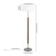 preview thumbnail 55 of 86, Simone 2-Light Floor Lamp with Fabric Shade