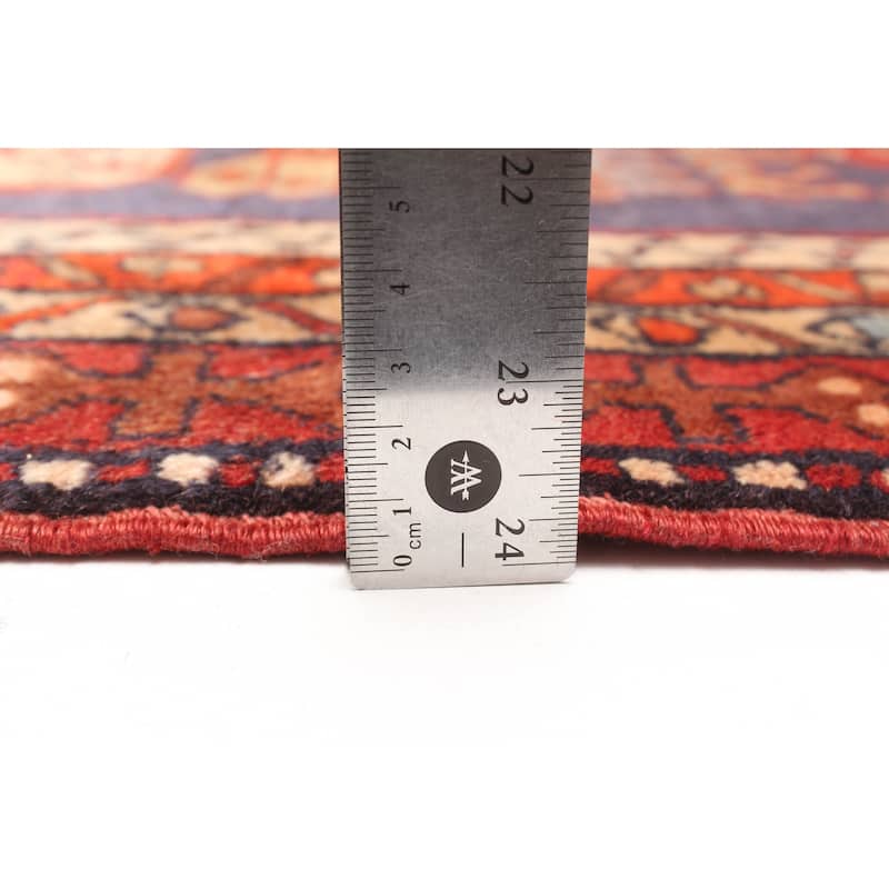 ECARPETGALLERY Hand-knotted Konya Anatolian Blue Wool Rug - 4'4 x 10'7