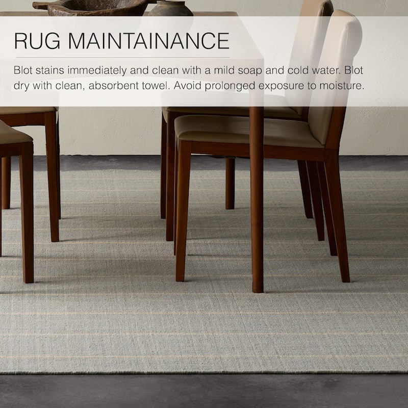 Byron Handmade Stripe Area Rug