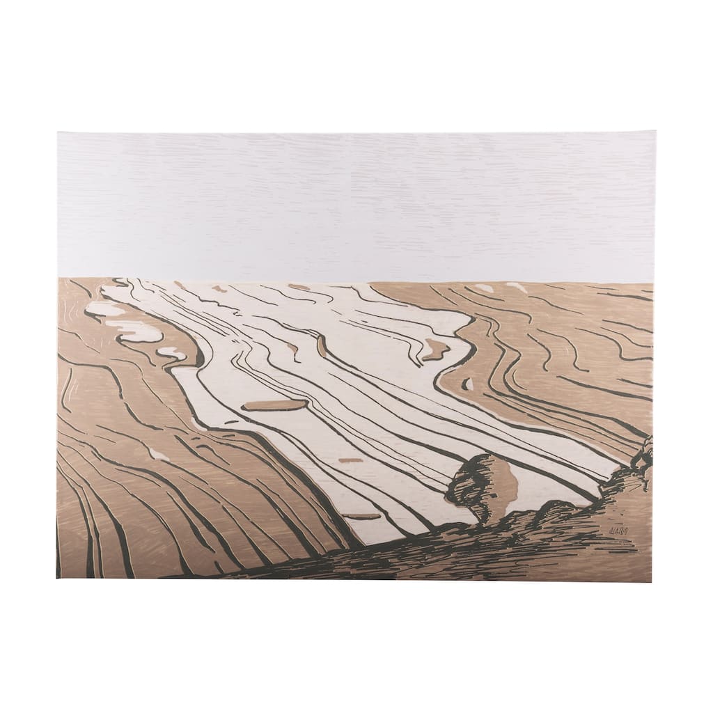 Farmland Fall (56 x 42) Canvas Art Print