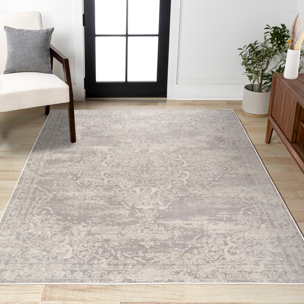 JONATHAN Y Rosalia Ornate Medallion Modern Area Rug