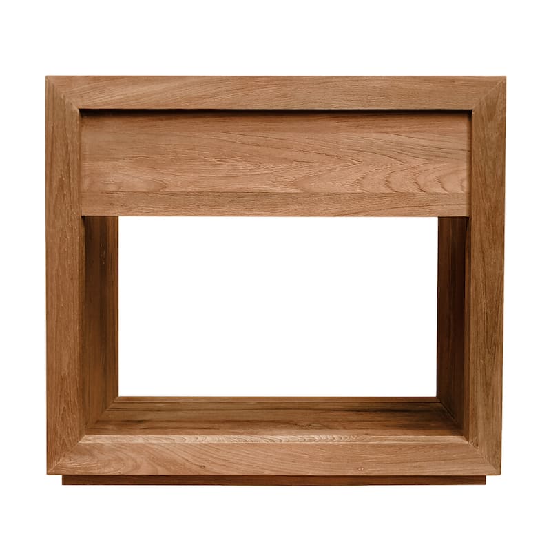 Rennes 36" Reclaimed Wood Vanity In Natural Teak Cabinet Only