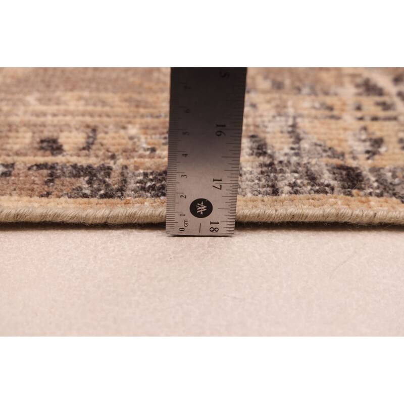 ECARPETGALLERY Hand-knotted Jules Serapi Tan Wool Rug - 9'3 x 11'8