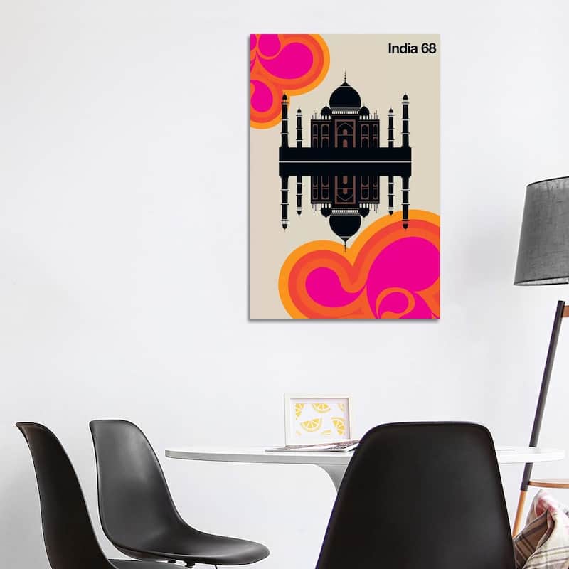 iCanvas "India 68" by Bo Lundberg Canvas Print - 40x26x1.5