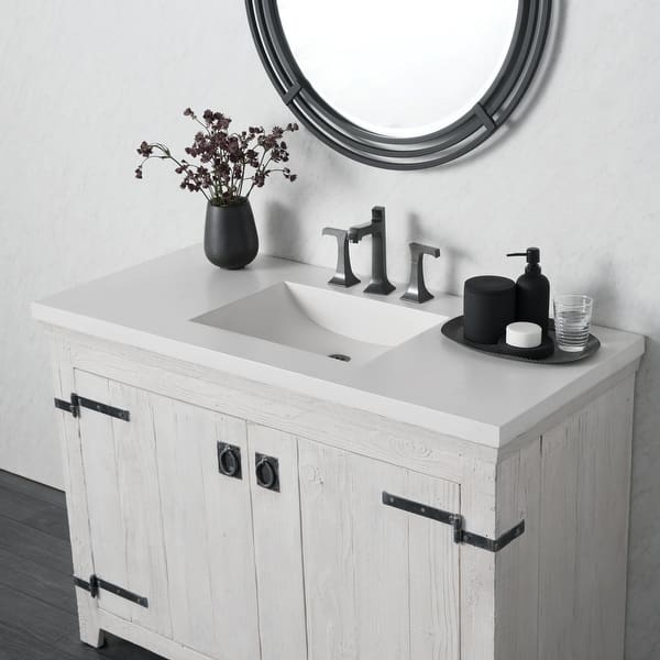 Palomar 48-inch NativeStone Bathroom Sink - 48.5