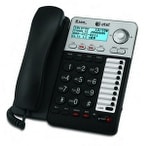 At&T Ml17929 2-Line Corded Speakerphone With Caller Id/Call Waiting Lcd Display, Black