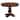 Wood Extendable-height Round Dining Table with Drawers