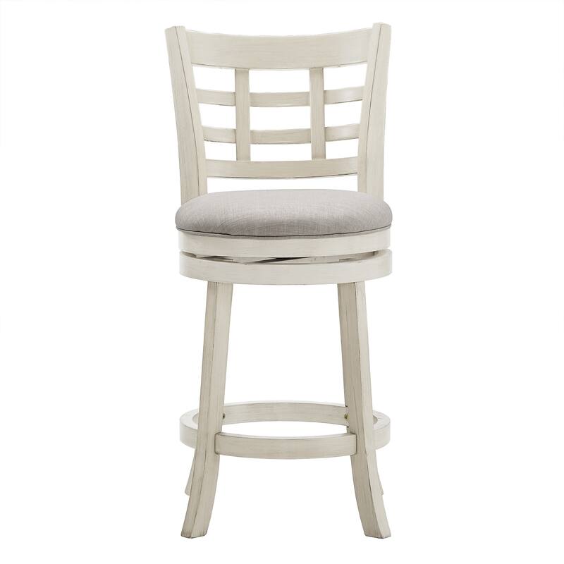 Verona Swivel High Back Counter Height Stool by iNSPIRE Q Classic