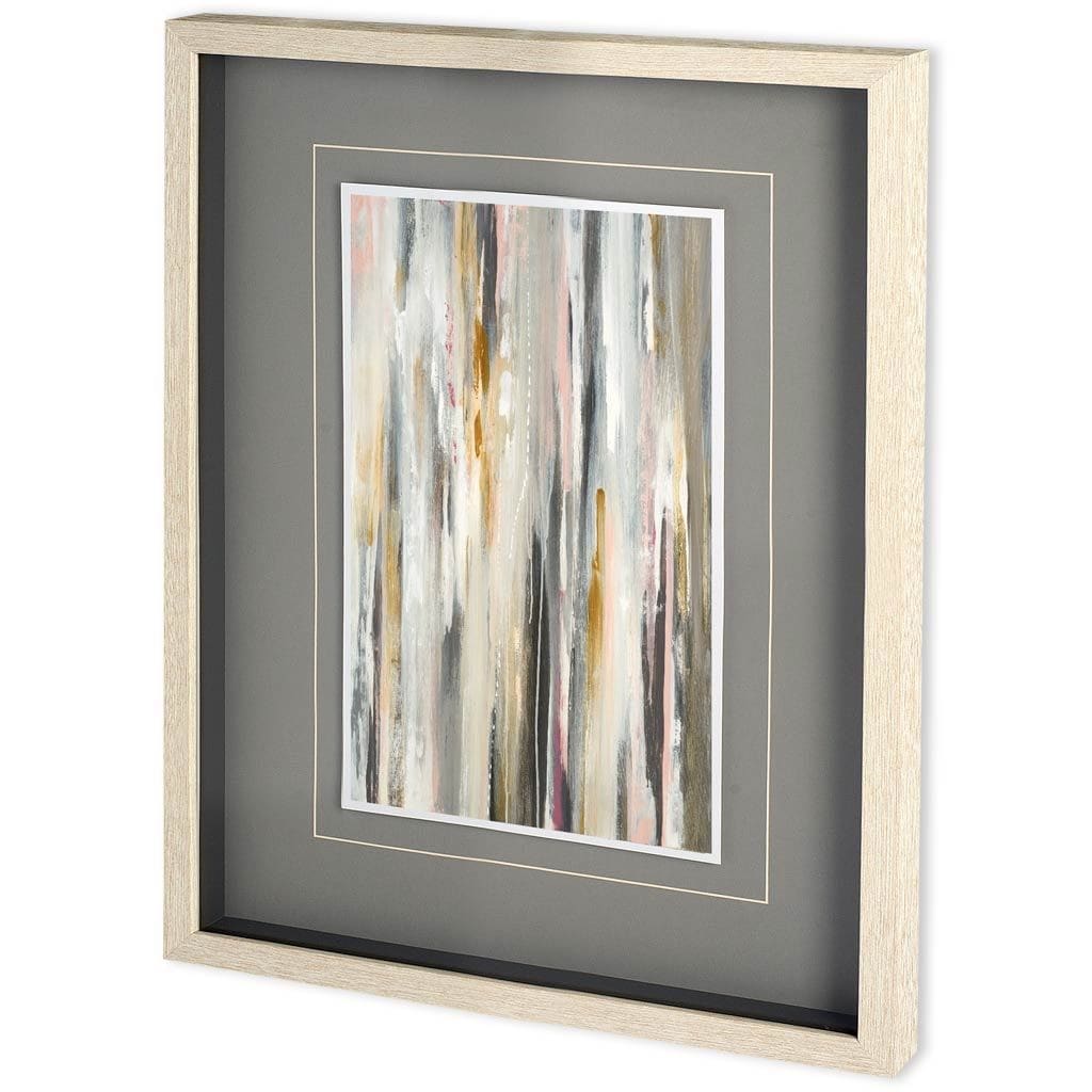 Color Ripple I by Lisa Ridgers a Framed Art Print Matted under Glass