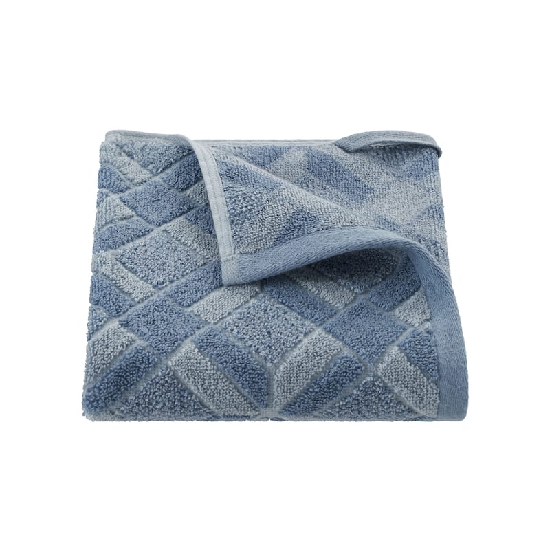 Martex Geo Blue Bath Towel - Bath Towel - Blue