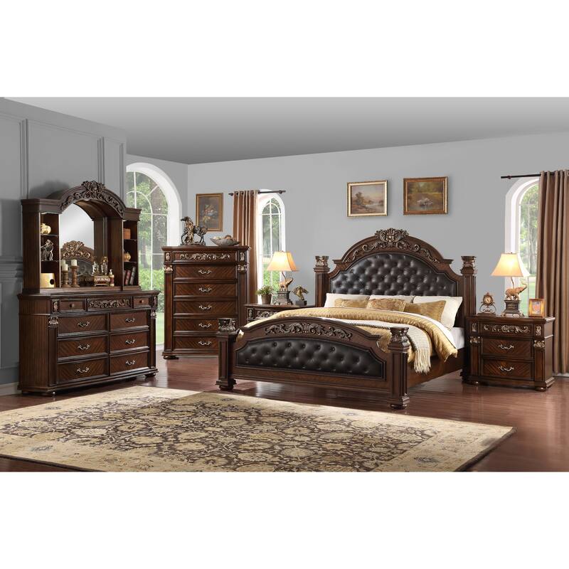 Aspen Classic Rich Cherry Bedroom Set