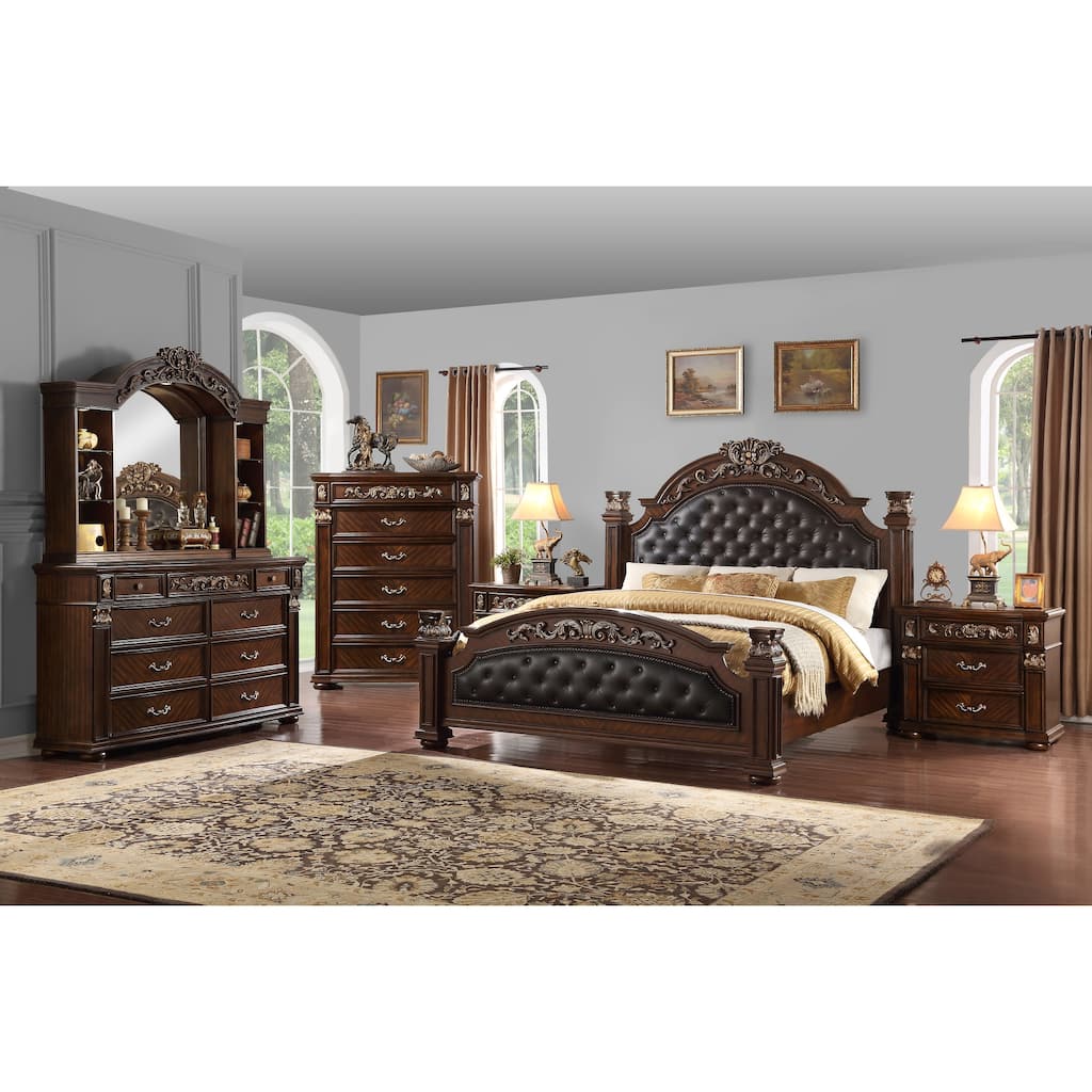 Aspen Classic Rich Cherry Bedroom Set