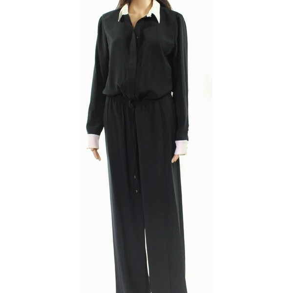 ralph lauren black and white jumpsuit