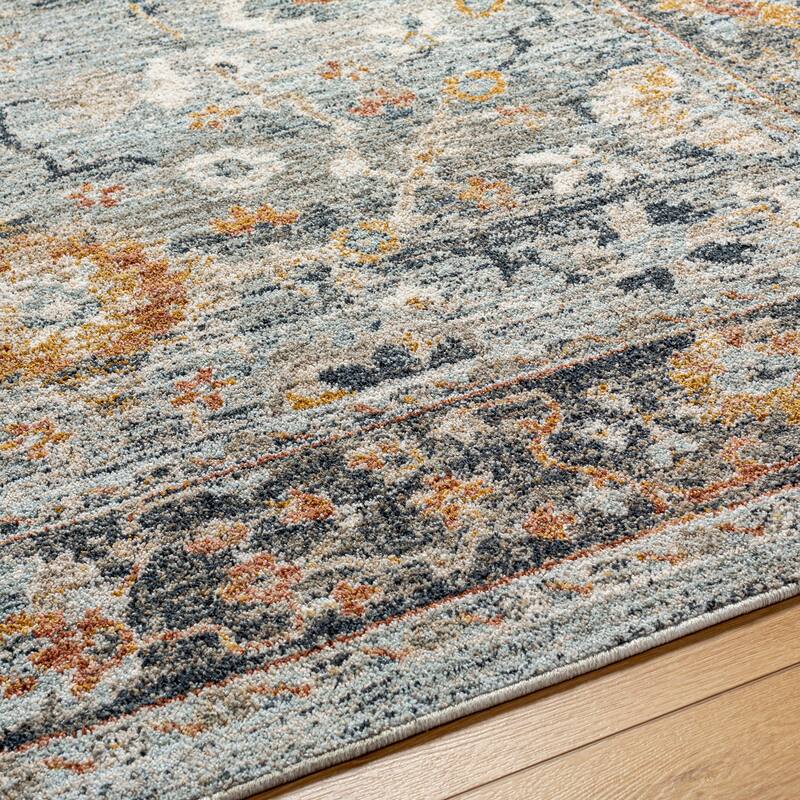 Livabliss Beckham Vintage Medallion Area Rug