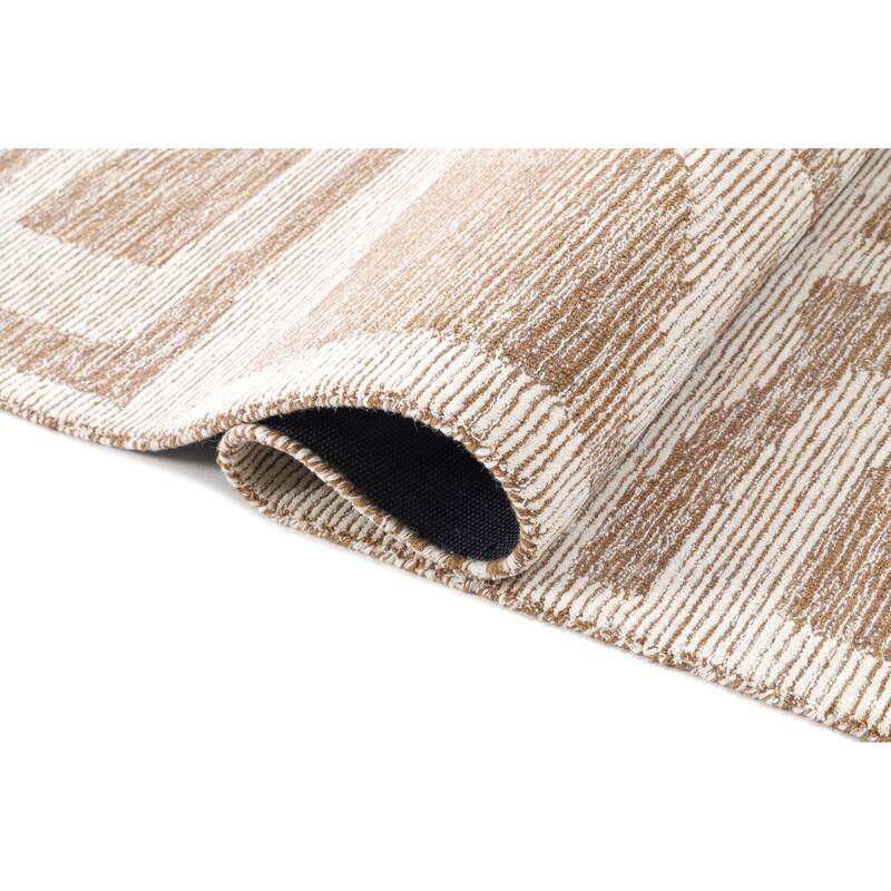 Terra by Obeetee Shadows Ashanti Brown Rug