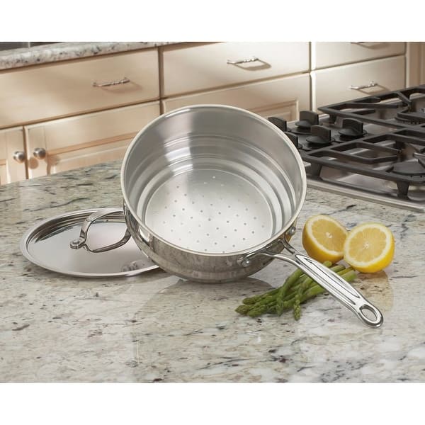 Cuisinart Chef&s Classic Stainless 3-Piece 3-Quart Steamer Set