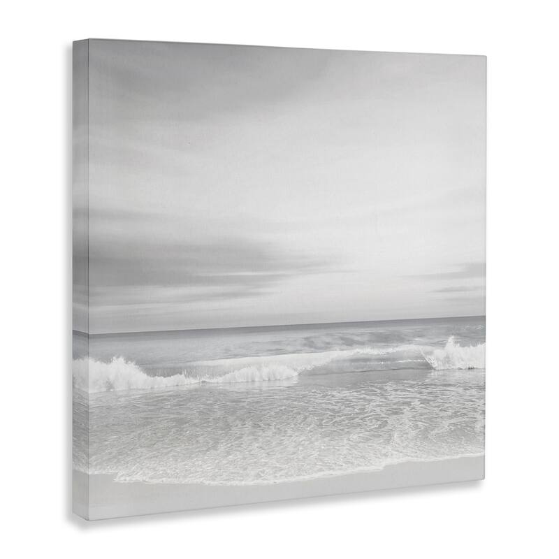 Stupell Soft Peaceful Beach Waves Canvas Wall Art Design By Maggie Olsen