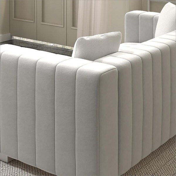 Wayna upholstered Modern Velvet Sofa for Living Room - On Sale