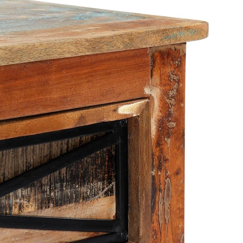 vidaXL TV Stand 47.2"x11.8"x15.7" Solid Wood Reclaimed