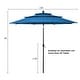 preview thumbnail 16 of 56, Gymax 10ft 3 Tier Patio Market Umbrella Aluminum Sunshade Shelter