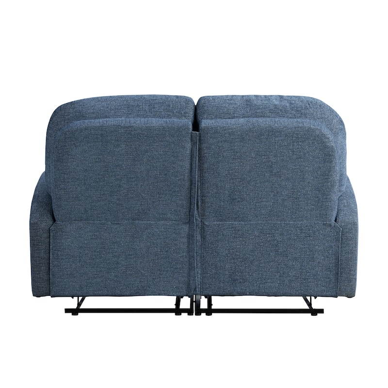 Relax-A-Lounger Parker Reclining Loveseat in Woven Fabric