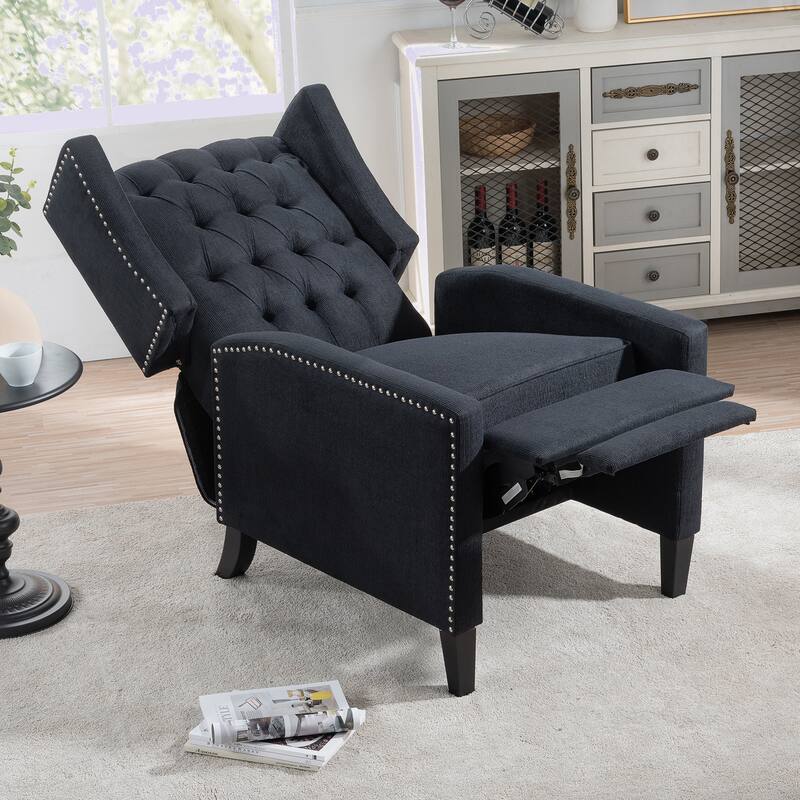 Modern Manual Wing Chair Recliner For Living Room