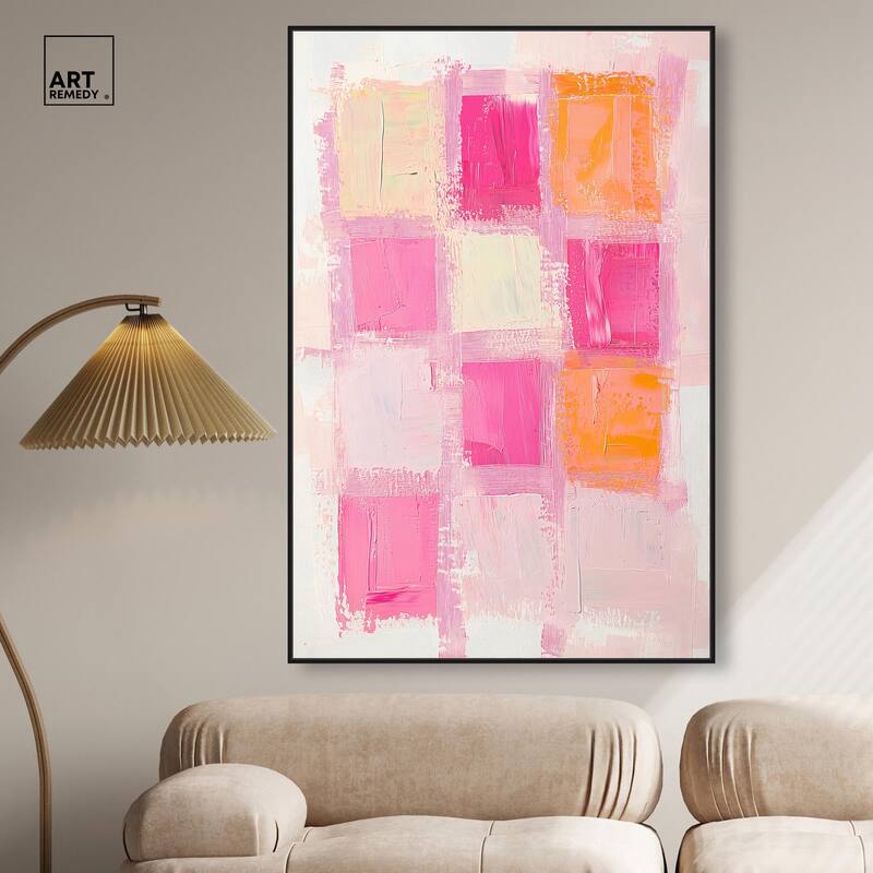 Color Squares I Canvas by Art Remedy
