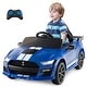 preview thumbnail 40 of 38, Costway 12V Licensed Ford Mustang Shelby GT500 Kids Ride on Car with - See Details