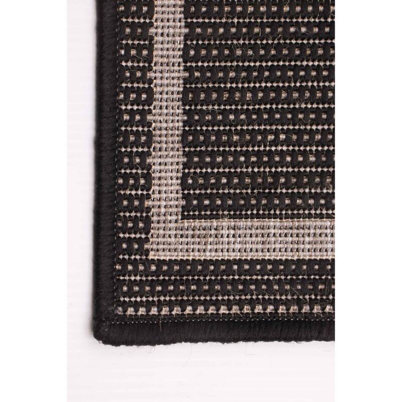 ECARPETGALLERY Machine Woven Jute Natura Polypropylene Rug