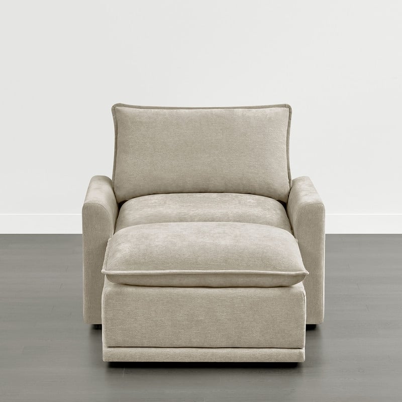 Spruce & Spring Modular Couch Oversized Sectional Sofa for Living Room