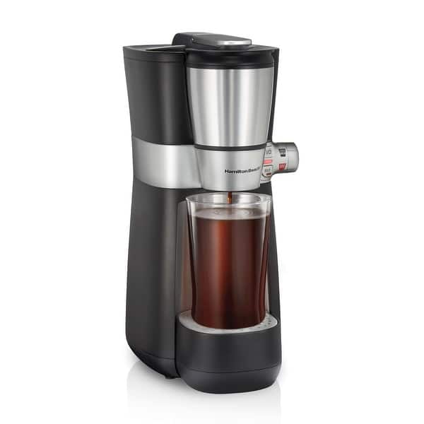 slide 2 of 8, Hamilton Beach Convenient Craft Rapid Cold Brew and Hot Coffee Maker