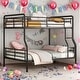 preview thumbnail 2 of 9, Modern Full XL Over Queen Bunk Bed,Save Space or Split Into 2 Beds for Bedroom