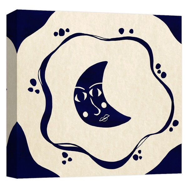 PTM Images 9-124776 PTM Canvas Collection 12" x 12" - "Dizzy Moon" Giclee Fantasy Art Print on Canvas