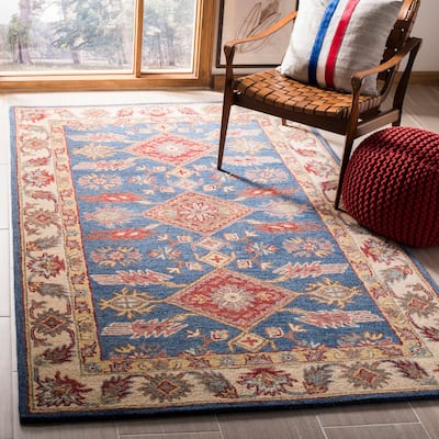 SAFAVIEH Handmade Antiquity Eustasia Traditional Oriental Wool Rug