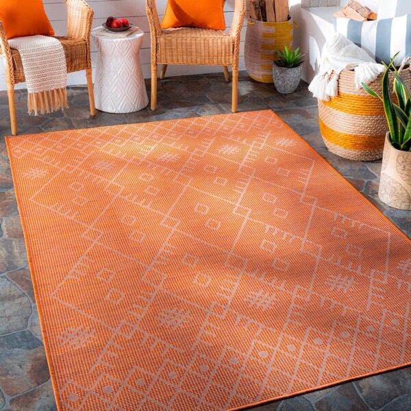 Artistic Weavers Ocalan Moroccan Tribal Outdoor Area Rug