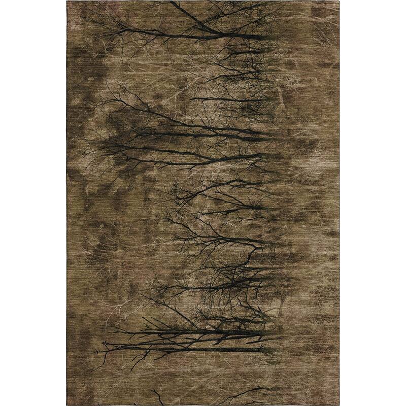 Premium Washable Super Soft Modern Forest Mayfield Rug