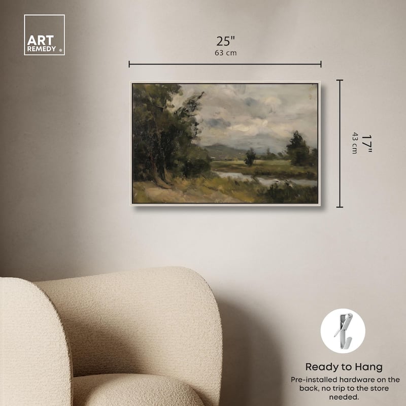River's Path Canvas by Art Remedy