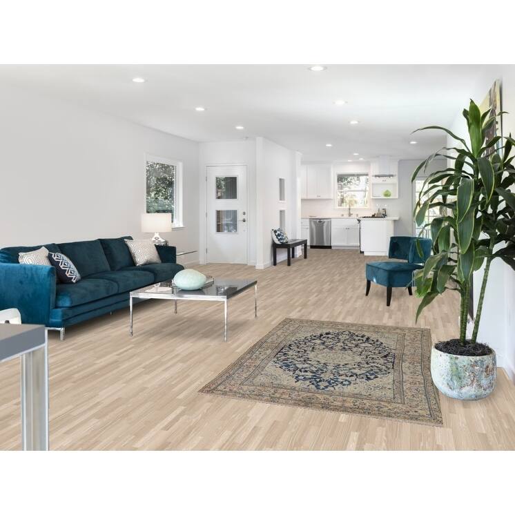 Blue Nain Toodeshk Persian Antique Area Rug Handmade Wool Carpet - 3'11"x 5'11"