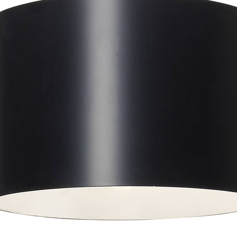Brian Patrick Flynn for Crystorama Alston 1 Light Matte Black Mini Chandelier - 12'' W x 10'' H