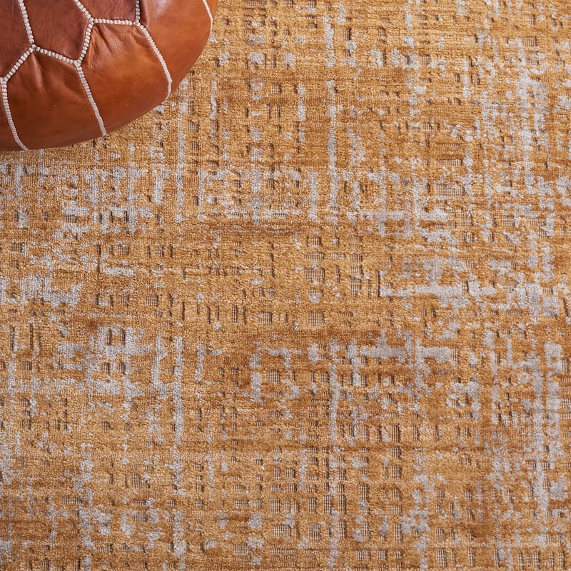 SAFAVIEH Handmade Mirage Blythe Modern Abstract Wool Rug