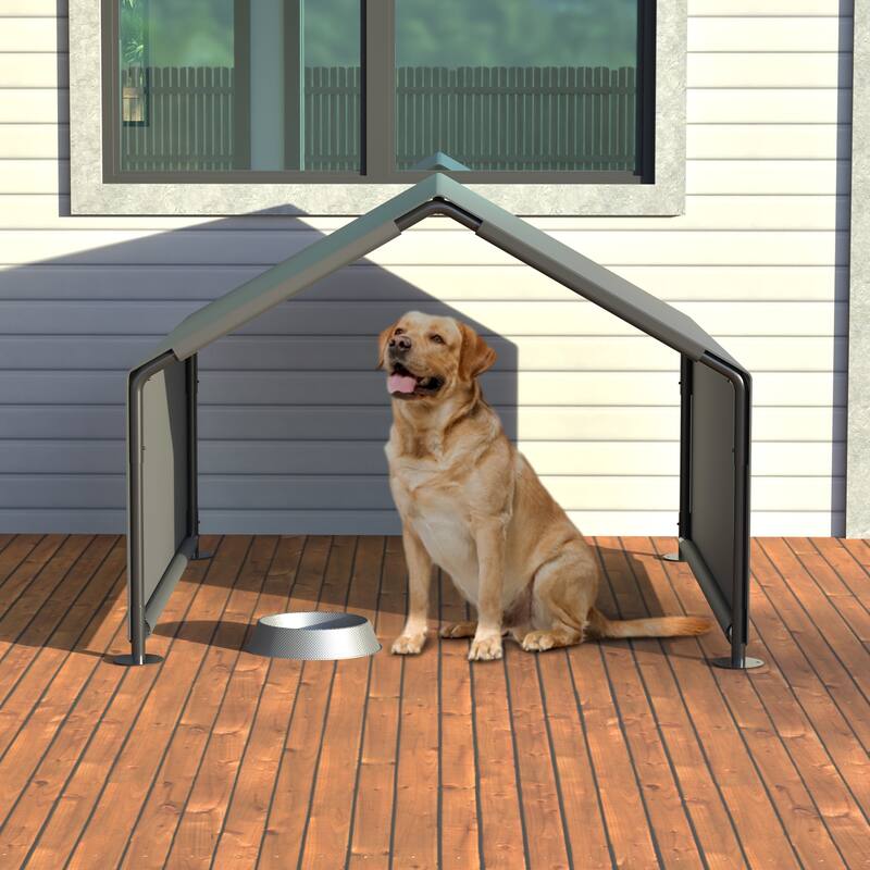 Dog Shade Shelter - Portable Pet Tent, Water-Resistant Outdoor Dog House for Garden, Patio & Backyard