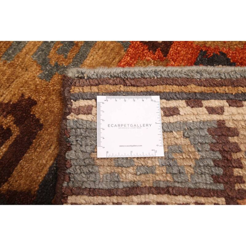 ECARPETGALLERY Hand-knotted Opulence Light Brown Wool Rug - 2'11 x 4'11